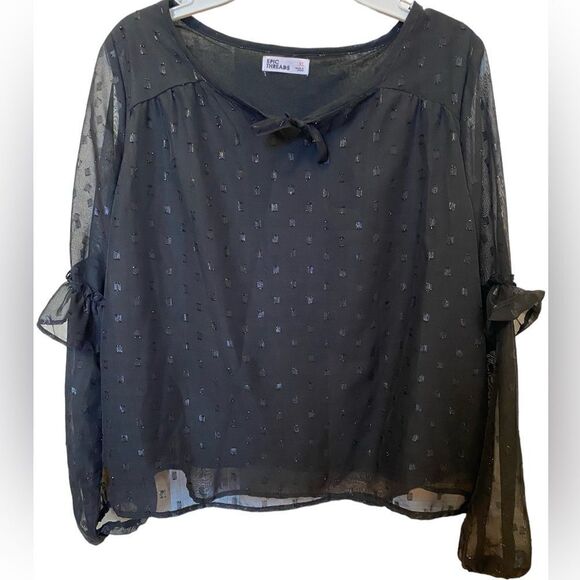 Epic Threads Junior Blouse - Picture 1 of 10